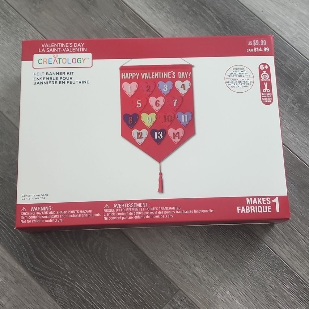 💥5/$25 SALE | BUNDLE TO SAVE | FELT BANNER CRAFT KIT